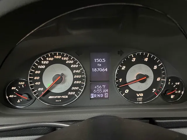 Mercedes-benz c55 amg 5.5 v8 c-klasse 367pk 2006 -youngtimer- - afbeelding 32 van  61