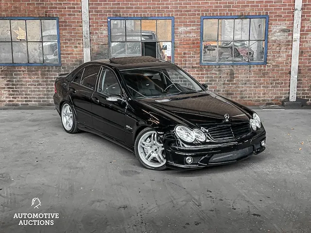 Mercedes-benz c55 amg 5.5 v8 c-klasse 367pk 2006 -youngtimer- - afbeelding 61 van  61