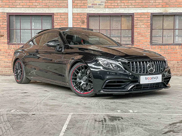 Mercedes-benz c63s amg 4.0 v8 510pk 2018 c-klasse coupé, zt-694-j - afbeelding 4 van  60