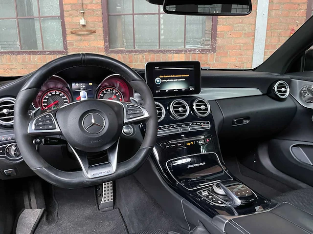 Mercedes-benz c63s amg 4.0 v8 510pk 2018 c-klasse coupé, zt-694-j - afbeelding 22 van  60