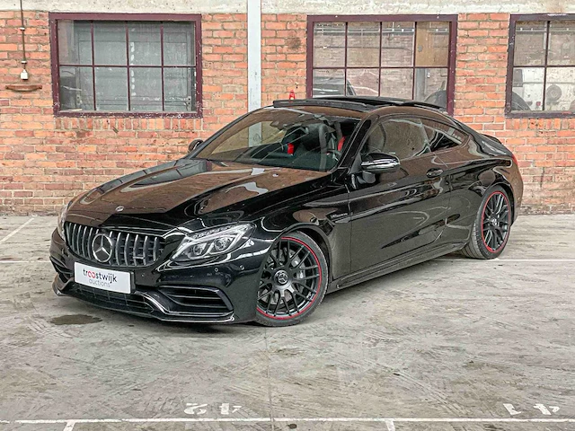 Mercedes-benz c63s amg 4.0 v8 510pk 2018 c-klasse coupé, zt-694-j - afbeelding 12 van  60