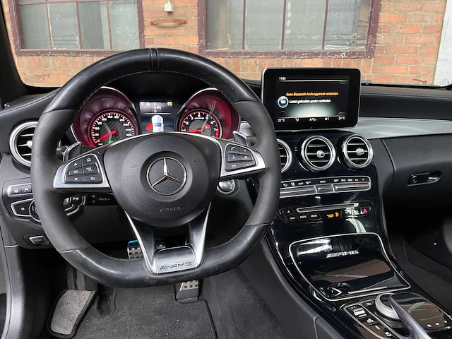 Mercedes-benz c63s amg 4.0 v8 510pk 2018 c-klasse coupé, zt-694-j - afbeelding 24 van  60