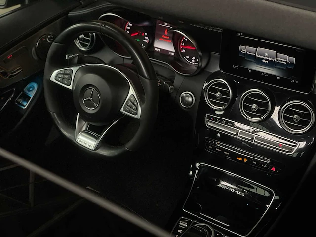 Mercedes-benz c63s amg 4.0 v8 510pk 2018 c-klasse coupé, zt-694-j - afbeelding 50 van  60
