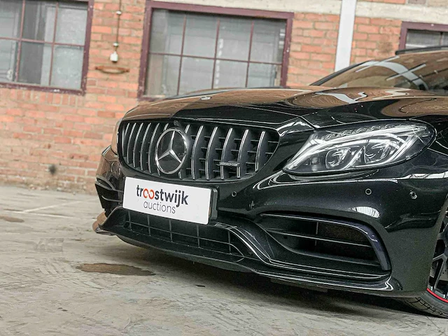 Mercedes-benz c63s amg 4.0 v8 510pk 2018 c-klasse coupé, zt-694-j - afbeelding 56 van  60