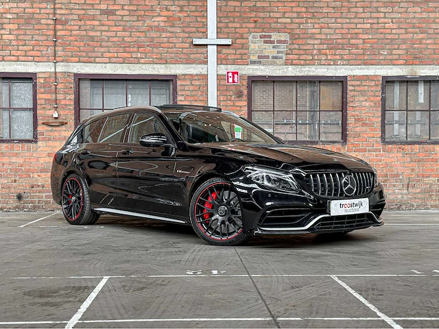 Mercedes-benz c63s amg 4.0 v8 510pk 2019 -facelift- c-klasse estate, p-041-vr - afbeelding 10 van  49