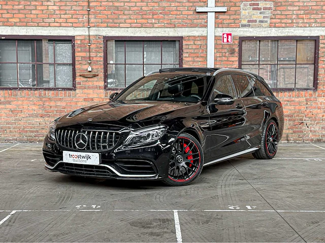 Mercedes-benz c63s amg 4.0 v8 510pk 2019 -facelift- c-klasse estate, p-041-vr - afbeelding 1 van  49