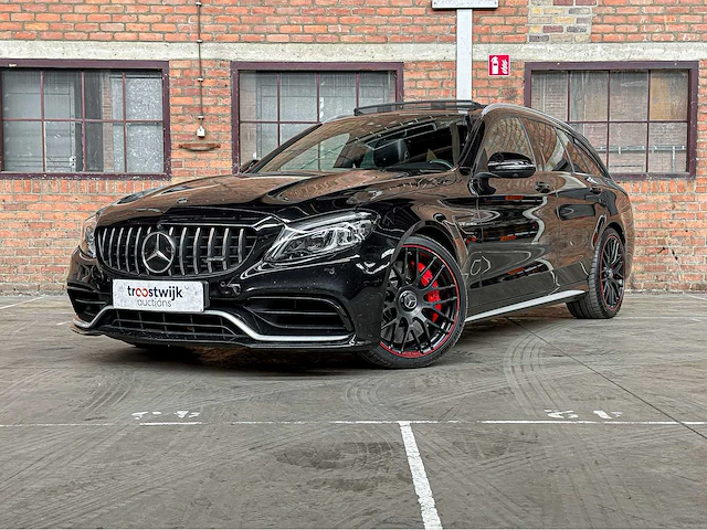 Mercedes-benz c63s amg 4.0 v8 510pk 2019 -facelift- c-klasse estate, p-041-vr - afbeelding 2 van  49
