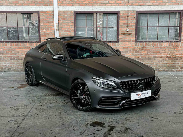 Mercedes-benz c63s amg 4.0 v8 premium plus pack 510pk 2020 c-klasse coupé, z-558-gx - afbeelding 4 van  74