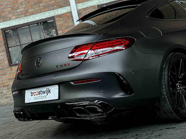Mercedes-benz c63s amg 4.0 v8 premium plus pack 510pk 2020 c-klasse coupé, z-558-gx - afbeelding 14 van  74