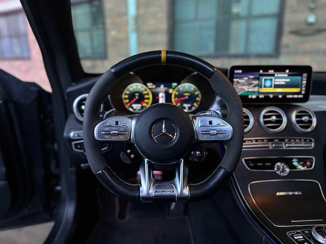 Mercedes-benz c63s amg 4.0 v8 premium plus pack 510pk 2020 c-klasse coupé, z-558-gx - afbeelding 28 van  74