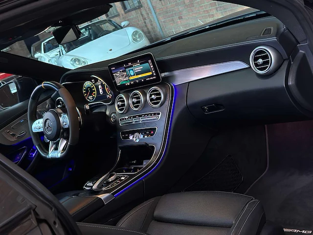 Mercedes-benz c63s amg 4.0 v8 premium plus pack 510pk 2020 c-klasse coupé, z-558-gx - afbeelding 57 van  74