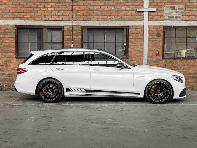 Mercedes-benz c63s amg estate 4.0 v8 510pk 2016 (origineel-nl) c-klasse, jt-407-l - afbeelding 4 van  67