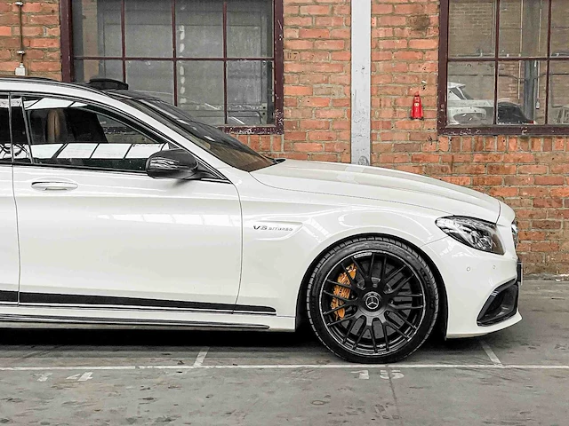 Mercedes-benz c63s amg estate 4.0 v8 510pk 2016 (origineel-nl) c-klasse, jt-407-l - afbeelding 5 van  67