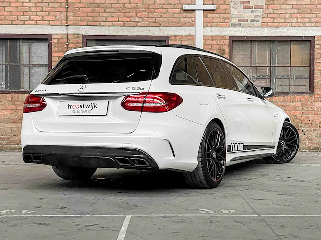 Mercedes-benz c63s amg estate 4.0 v8 510pk 2016 (origineel-nl) c-klasse, jt-407-l - afbeelding 8 van  67