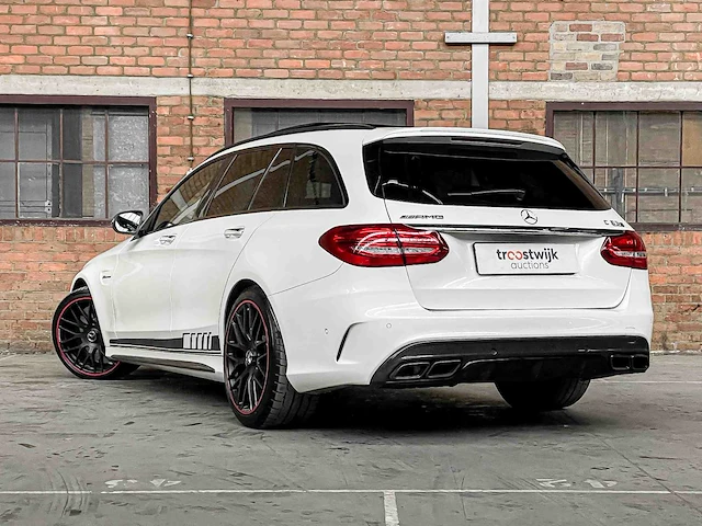 Mercedes-benz c63s amg estate 4.0 v8 510pk 2016 (origineel-nl) c-klasse, jt-407-l - afbeelding 15 van  67