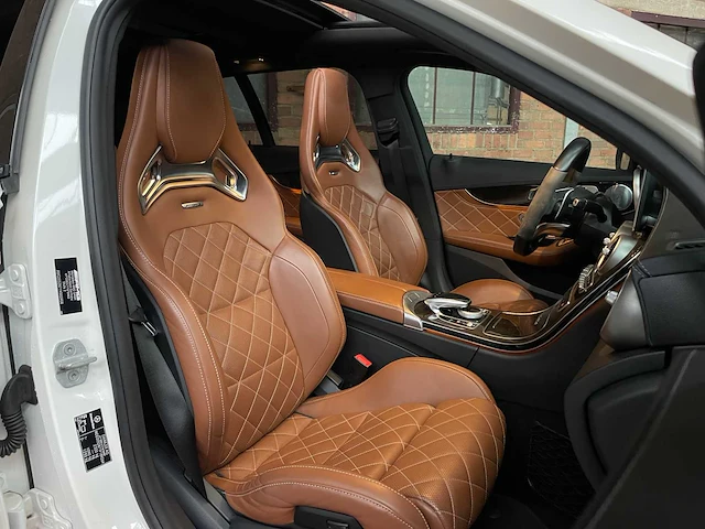 Mercedes-benz c63s amg estate 4.0 v8 510pk 2016 (origineel-nl) c-klasse, jt-407-l - afbeelding 40 van  67