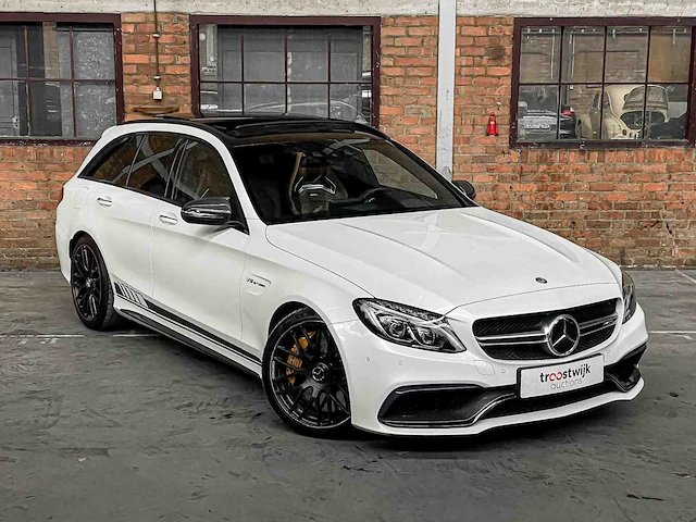 Mercedes-benz c63s amg estate 4.0 v8 510pk 2016 (origineel-nl) c-klasse, jt-407-l - afbeelding 65 van  67