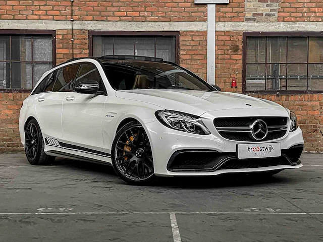 Mercedes-benz c63s amg estate 4.0 v8 510pk 2016 (origineel-nl) c-klasse, jt-407-l - afbeelding 66 van  67