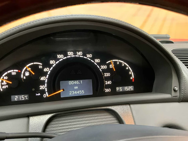 Mercedes-benz cl-600 v12 2001 - afbeelding 59 van  94