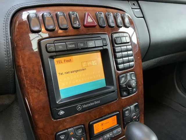 Mercedes-benz cl-600 v12 2001 - afbeelding 68 van  94