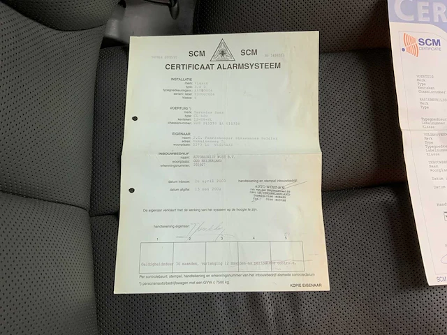 Mercedes-benz cl-600 v12 2001 - afbeelding 87 van  94