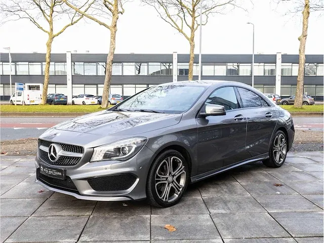 Mercedes-benz cla-klasse 180 cdi lease edition automaat 2015 amg pakket half leer xenon getint glas, 7-zng-26 - afbeelding 25 van  25