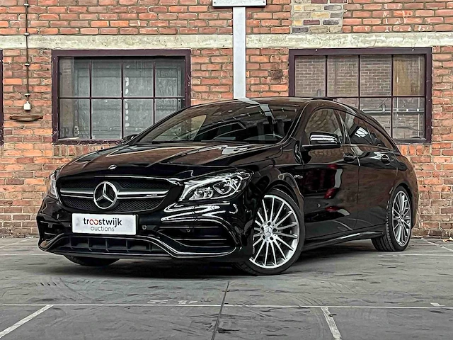 Mercedes-benz cla45 amg 4matic ambition 381pk 2017 cla-klasse shooting brake, l-823-dz - afbeelding 1 van  59