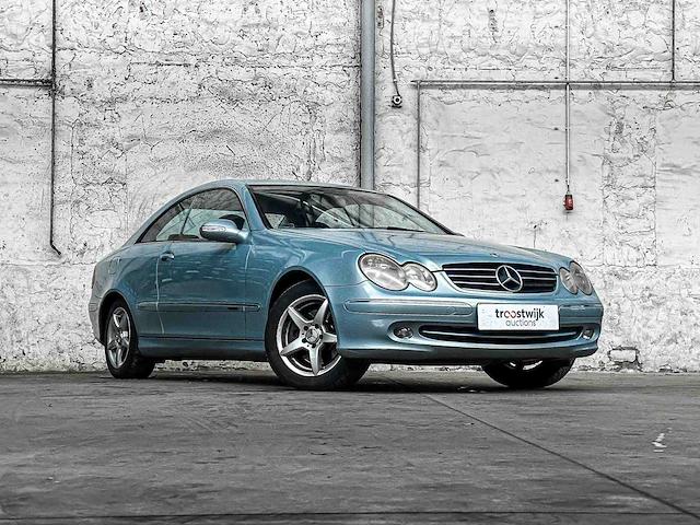Mercedes-benz clk-klasse coupé 240 avantgarde 170pk 2002, l-564-pn - afbeelding 6 van  27