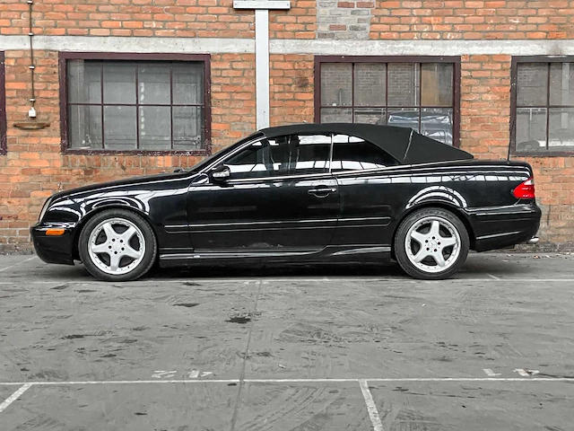 Mercedes-benz clk55 amg cabriolet 5.4 v8 367pk 2002 clk-klasse youngtimer - afbeelding 7 van  34