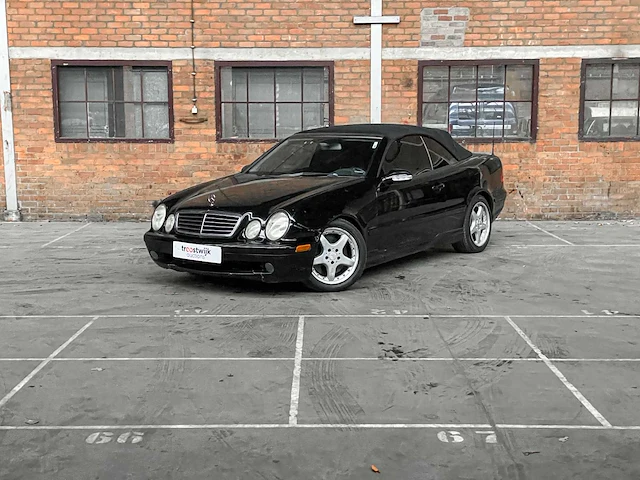 Mercedes-benz clk55 amg cabriolet 5.4 v8 367pk 2002 clk-klasse youngtimer - afbeelding 23 van  34