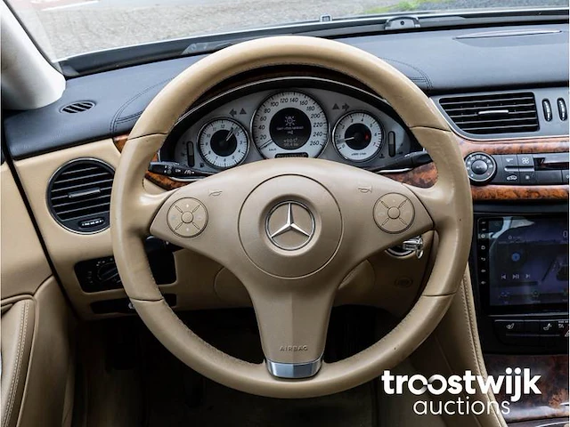 Mercedes-benz cls-klasse 300 automaat 2009 vol leer navigatie stoelverwarming parkeersensoren, s-495-gt - afbeelding 8 van  26