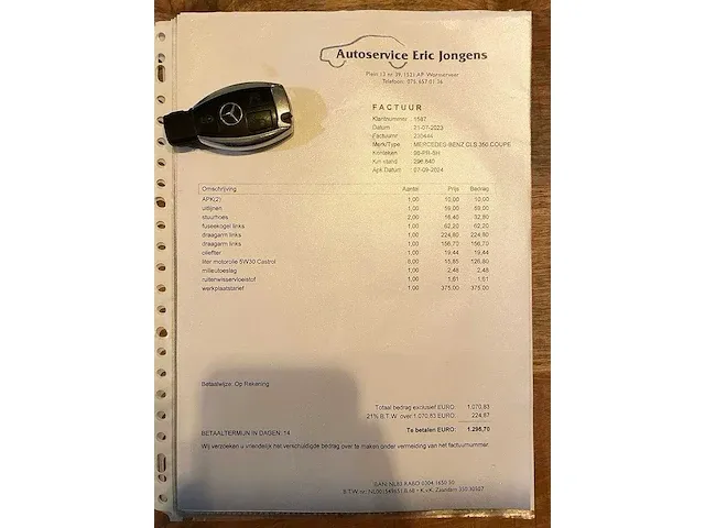 Mercedes-benz cls350 automaat, 98-pr-sh - afbeelding 11 van  23