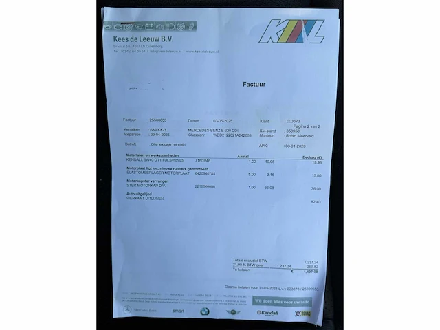 Mercedes-benz e-klasse e220 estate 220 cdi avantgarde org nederlands nap 63-lkk-3 - afbeelding 21 van  44