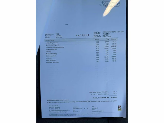 Mercedes-benz e-klasse e220 estate 220 cdi avantgarde org nederlands nap 63-lkk-3 - afbeelding 30 van  44