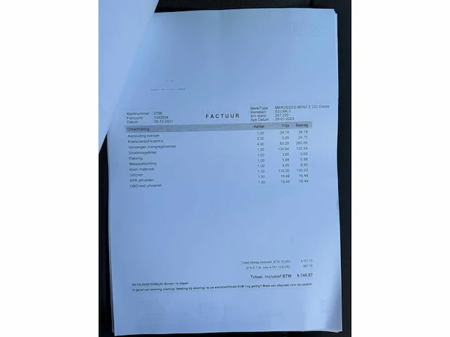 Mercedes-benz e-klasse e220 estate 220 cdi avantgarde org nederlands nap 63-lkk-3 - afbeelding 32 van  44