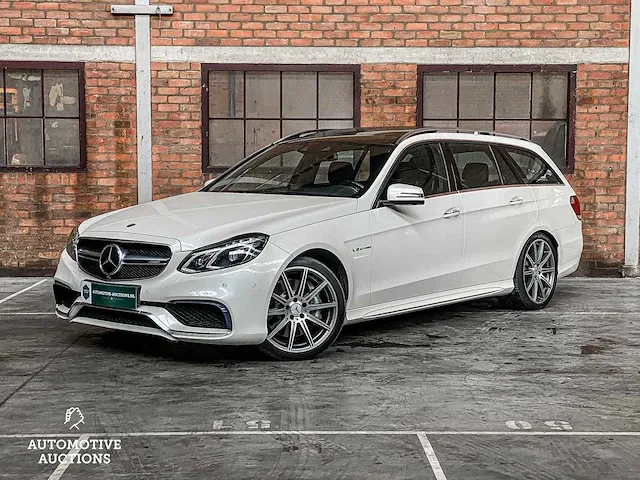 Mercedes-benz e63 estate amg 5.5 v8 4matic e-klasse 557pk 2015 orig-nl, 2-zfk-64 - afbeelding 1 van  72