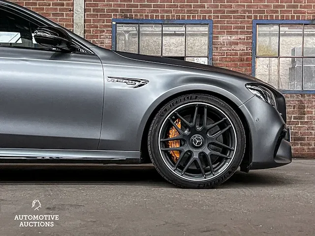 Mercedes-benz e63s amg 4matic edition one track pace e-klasse sedan 612pk 2018, g-808-fx - afbeelding 10 van  68
