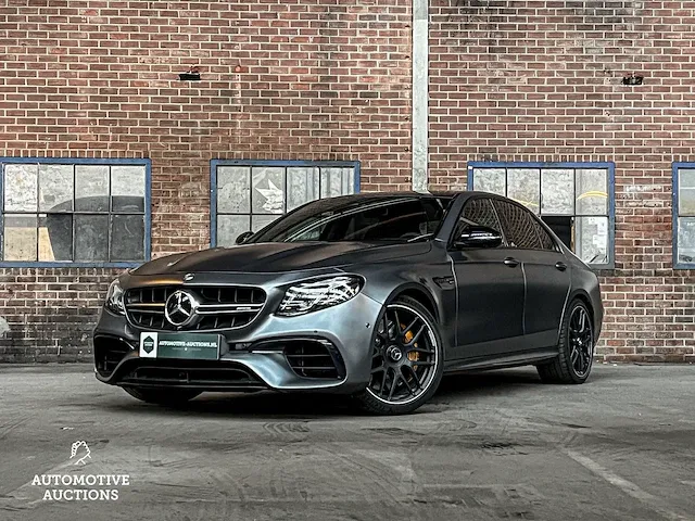 Mercedes-benz e63s amg 4matic edition one track pace e-klasse sedan 612pk 2018, g-808-fx - afbeelding 1 van  68