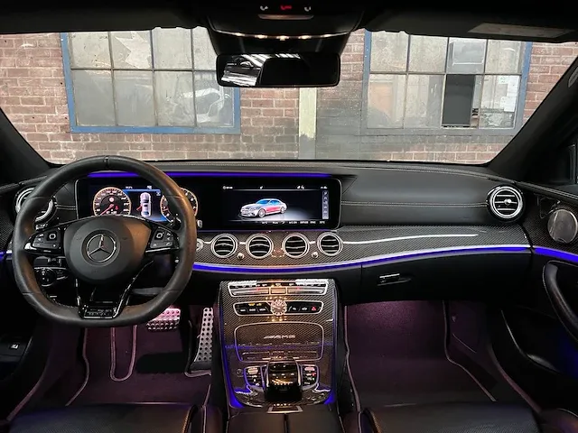 Mercedes-benz e63s amg 4matic edition one track pace e-klasse sedan 612pk 2018, g-808-fx - afbeelding 32 van  68