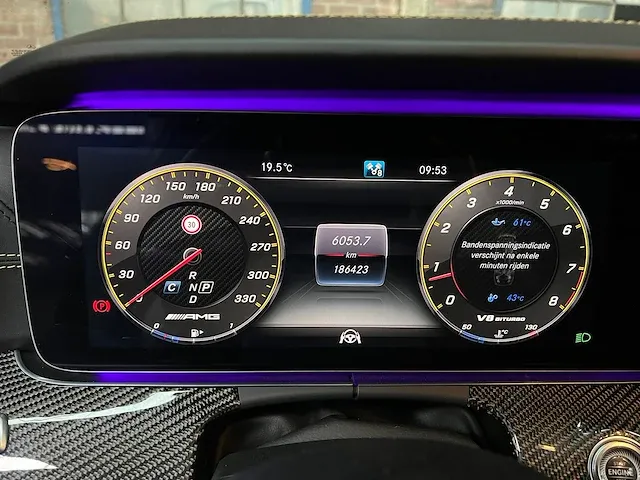 Mercedes-benz e63s amg 4matic edition one track pace e-klasse sedan 612pk 2018, g-808-fx - afbeelding 49 van  68