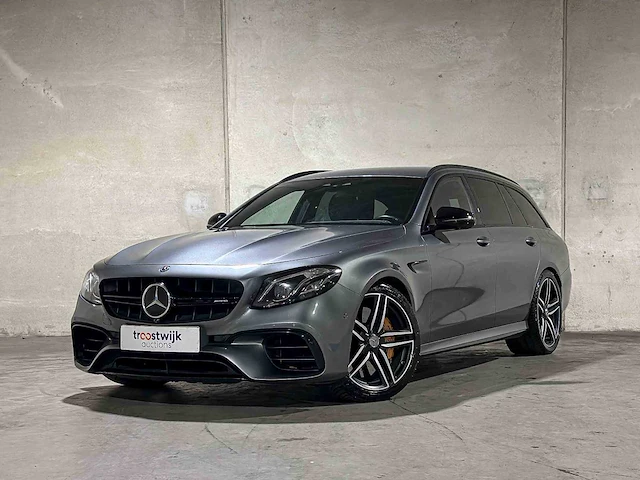Mercedes-benz e63s estate amg 4.0 v8 4matic premium plus 612pk 2017 e-klasse, nl-kenteken - afbeelding 1 van  47