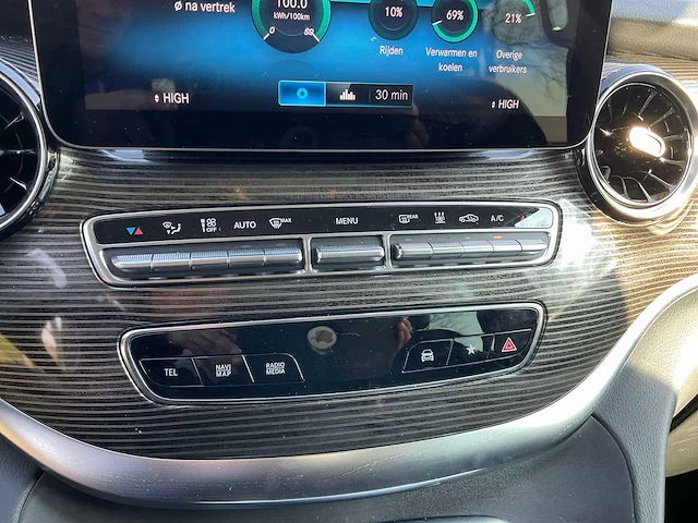 Mercedes-benz eqv 300 l3 avantgarde personenauto (8 personen) - afbeelding 5 van  36