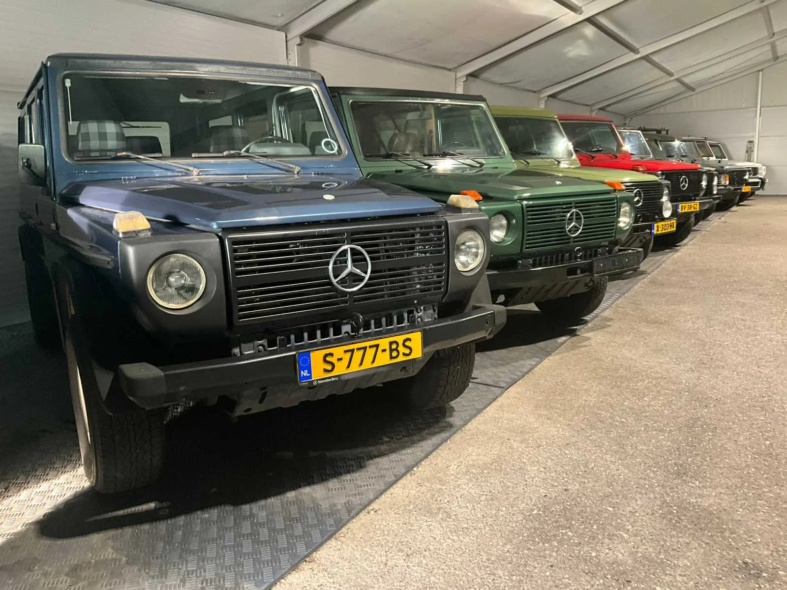Mercedes-benz g-klasse collectie in den haag