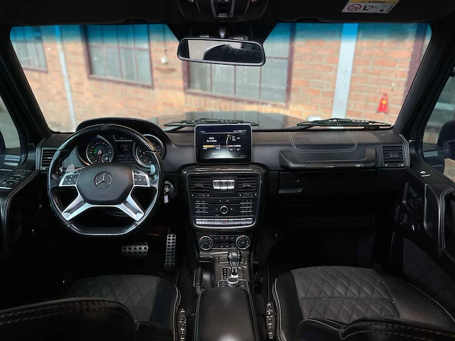 Mercedes-benz g500 amg squered 4.0 v8 4x4 421pk 2016 g-klasse, gfr-83-k - afbeelding 10 van  50
