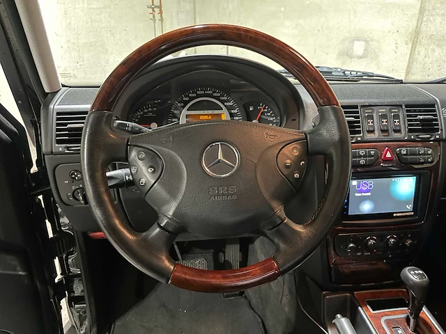 Mercedes-benz g55 amg 5.4 v8 st.wagon 476pk 2005 g-klasse, j-500-jr youngtimer - afbeelding 9 van  39