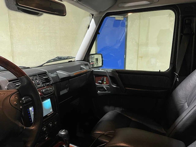 Mercedes-benz g55 amg 5.4 v8 st.wagon 476pk 2005 g-klasse, j-500-jr youngtimer - afbeelding 10 van  39