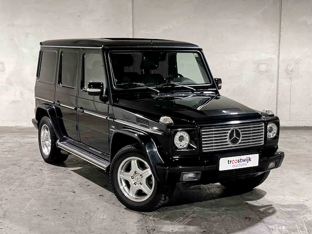 Mercedes-benz g55 amg 5.4 v8 st.wagon 476pk 2005 g-klasse, j-500-jr youngtimer - afbeelding 37 van  39