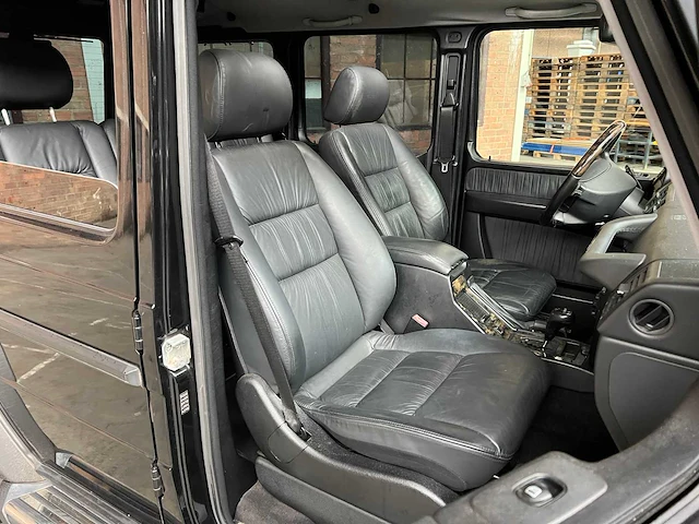 Mercedes-benz g55 amg lang designo 5.5 v8 476pk 2006 g-klasse youngtimer - afbeelding 33 van  42