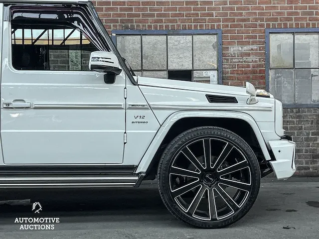 Mercedes-benz g55 amg lang designo 5.5 v8 g-klasse 507pk 700nm 2007 -youngtimer- - afbeelding 4 van  55