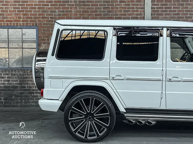Mercedes-benz g55 amg lang designo 5.5 v8 g-klasse 507pk 700nm 2007 -youngtimer- - afbeelding 5 van  55